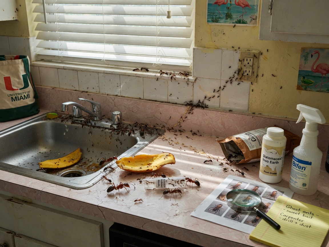 Ant Infestations in Miami: Identifying and Eliminating Common Species